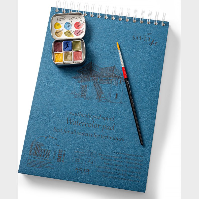 Tegneblok Watercolor Papir A5 280 G