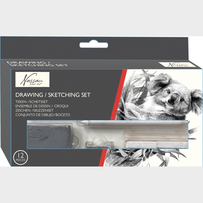 Skitsest - 12 Dele - Nassau Fine Art