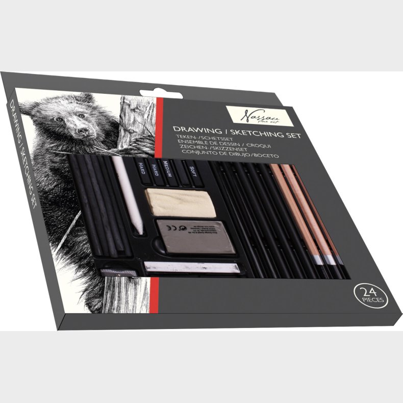 Skitsest - 24 Dele - Nassau Fine Art
