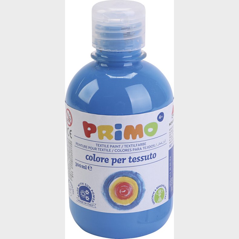 Tekstilmaling - Bl� - 300 Ml