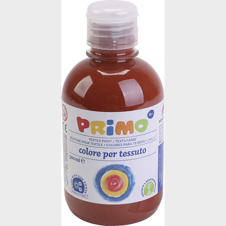 Tekstilmaling - Brun - 300 Ml