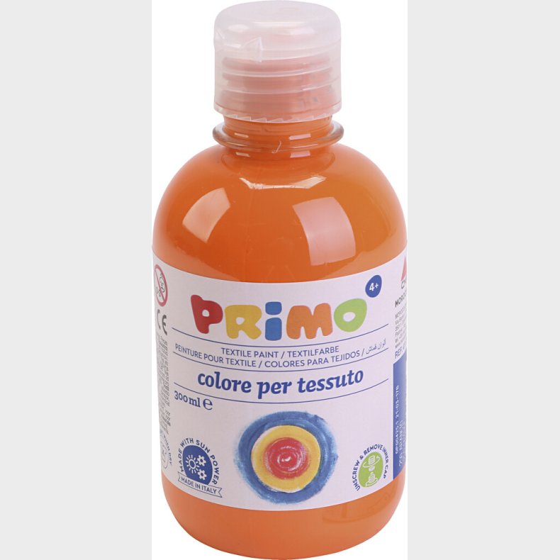 Tekstilmaling - Orange - 300 Ml