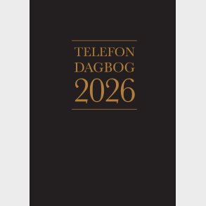 Telefondagbog 2026 - Bog