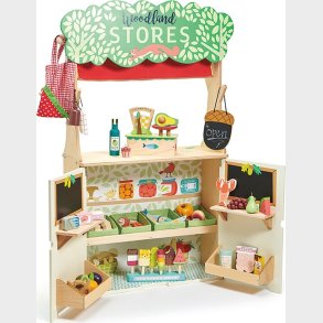 Tender Leaf - 2-i-1 Leget�js K�bmandsbutik Og Teater