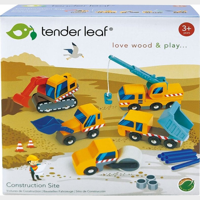 Tender Leaf - 5 Arbejdsk�ret�jer - Byggeplads