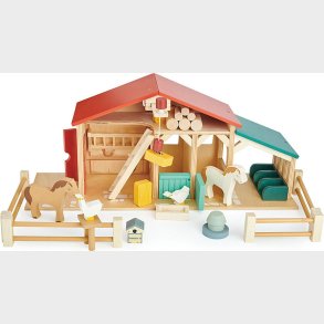Tender Leaf - Hestestald Til Dukkehus - Stor