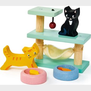 Tender Leaf - K�ledyrss�t Til Dukkehus - Katte