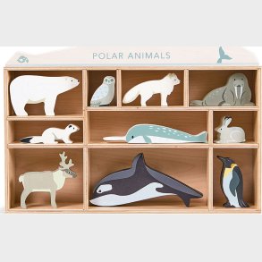 Tender Leaf - Sttekasse Med 10 Trdyr - Polar