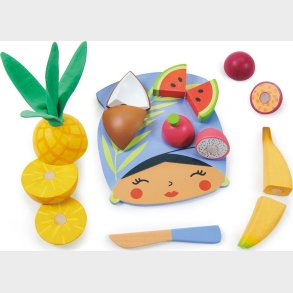 Tender Leaf - Legemad - Tropisk Frugt Med Sk�rebr�t Og Kniv