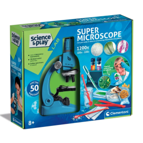 Clementoni | Mikroskopst 100-1.200x - Inkl. 50 forsg