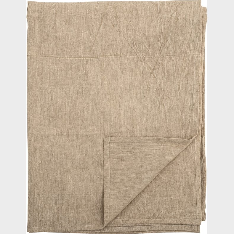 Bloomingville - Terni Sengetppe - Natur - Linen Oeko-tex