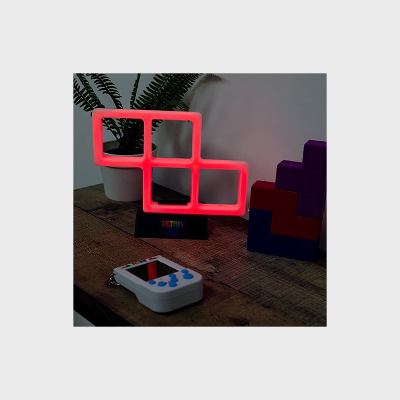 Tetris - Red Neon Light - Red - 21cm X 14cm