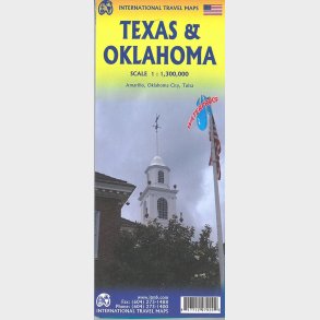 Texas & Oklahoma - English book