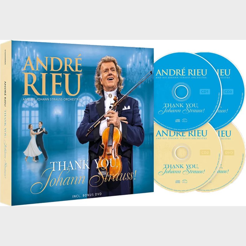 Andre Rieu - Thank You, Johann Strauss - CD