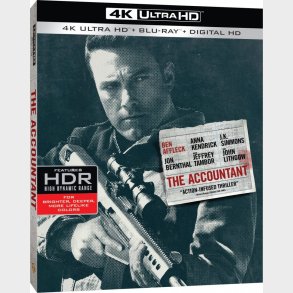 The Accountant - 2016 - 4K Blu-Ray