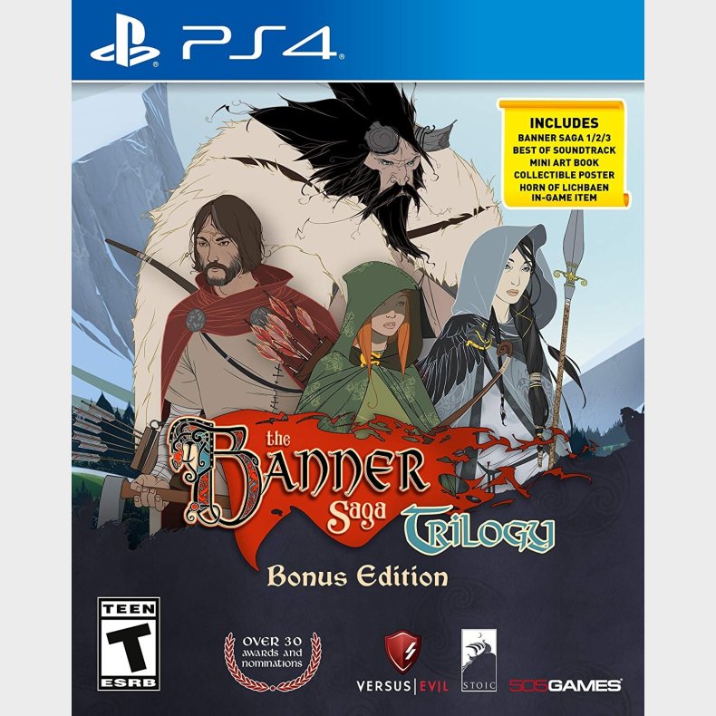 The Banner Saga Trilogy - Bonus Edition - PS4