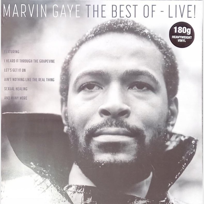 Marvin Gaye - The Best Of - Live! - Vinyl Lp