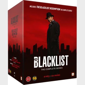 The Blacklist - Den Komplette Serie - DVD - Tv-serie