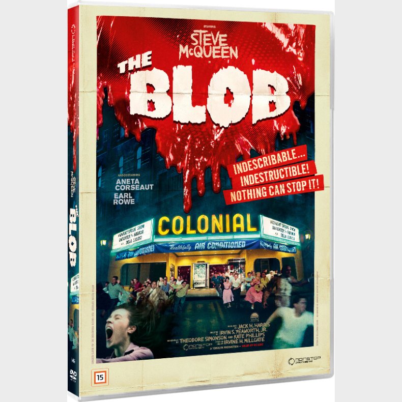 The Blob / Morderen Fra Himmelrummet - DVD - Film
