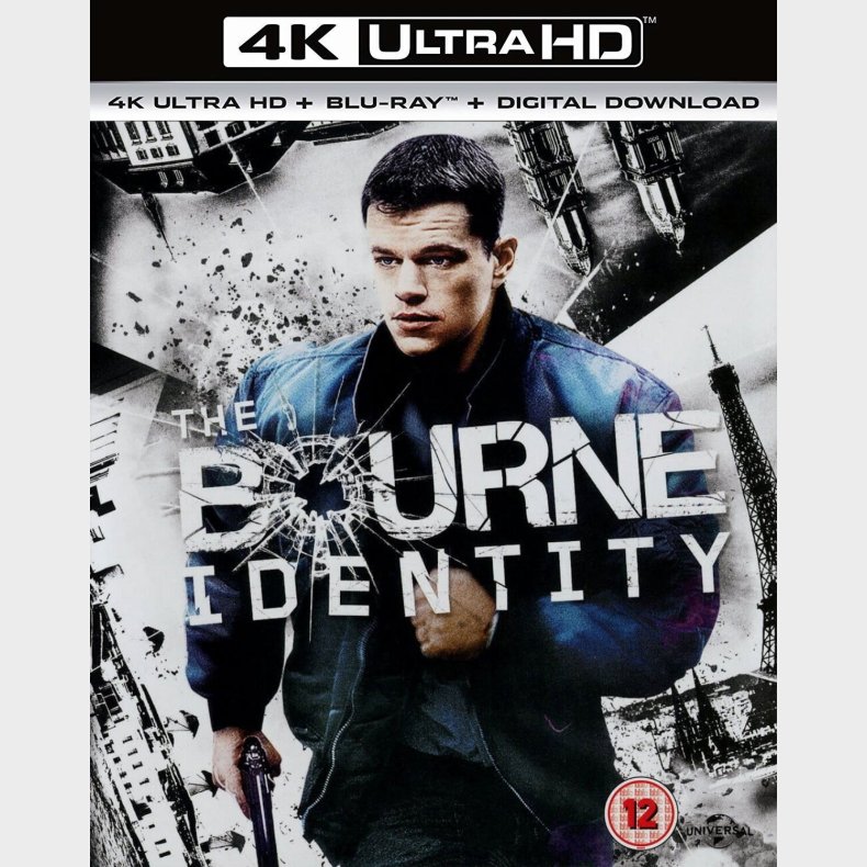 The Bourne Identity (4k Blu-ray) - 4K Blu-Ray