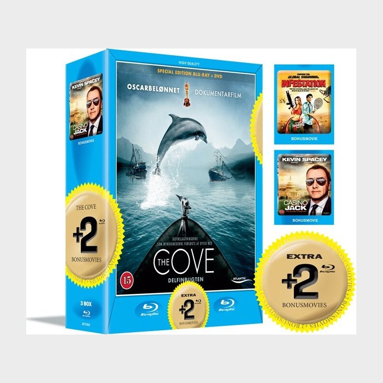 The Cove // Infestation // Casino Jack  - Blu-Ray
