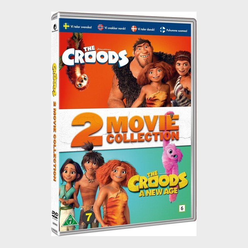 The Croods 1-2 Film Collection - DVD - Film