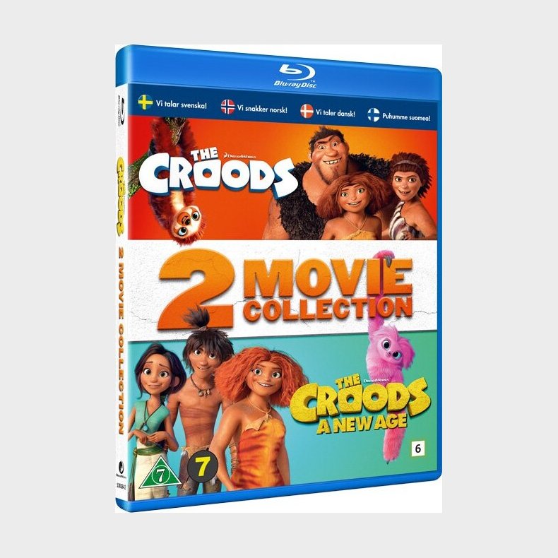 The Croods 1-2 Film Collection - Blu-Ray
