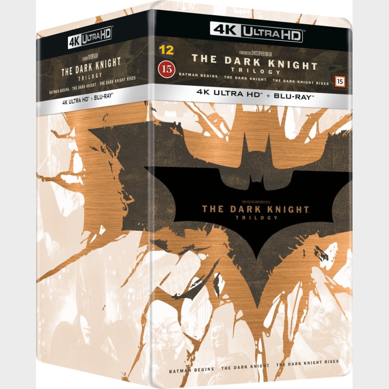 The Dark Knight Trilogy - Steelbooks I Steelbox - 4K Blu-Ray