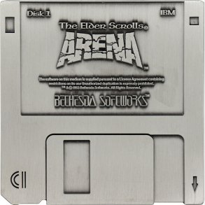The Elder Scrolls Arena Floppy Disk Replica