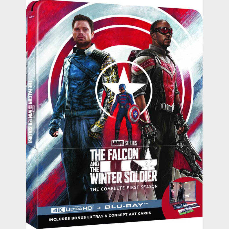 The Falcon And The Winter Soldier Season 1 - Steelbook - 4K Blu-Ray