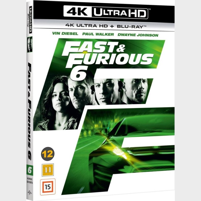 Fast And Furious 6 - 4K Blu-Ray