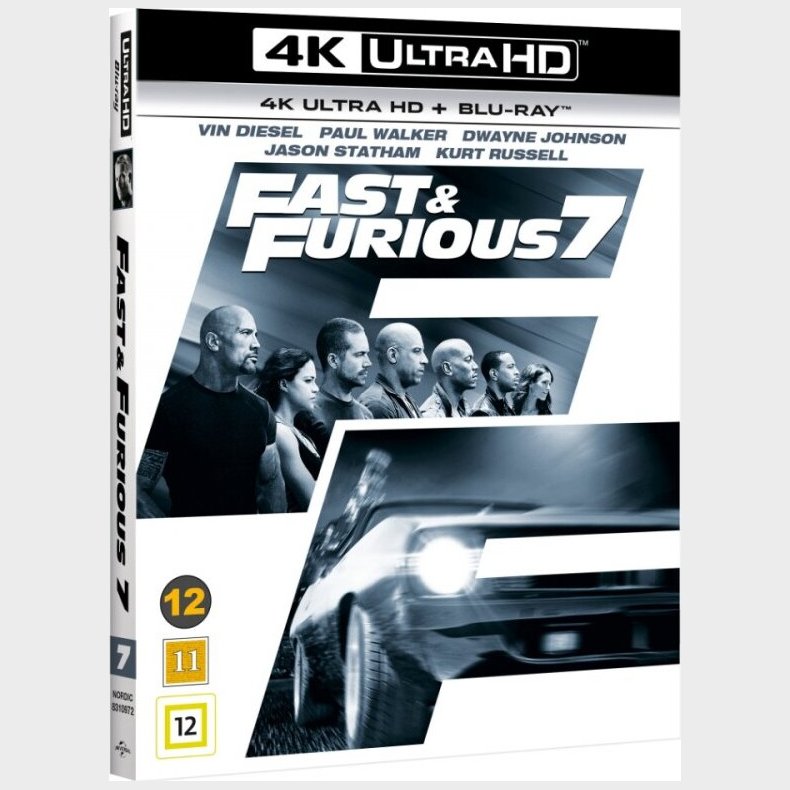 Fast And Furious 7 - 4K Blu-Ray
