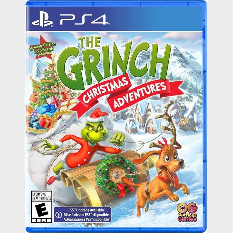 The Grinch Christmas Adventure Holiday Edition (bonus Postcards) (import) - PS4