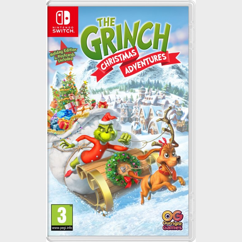 The Grinch: Christmas Adventures Incl. Postcard - Nintendo Switch