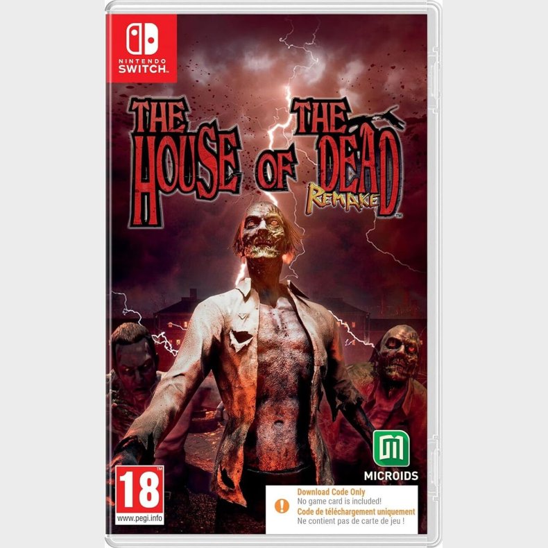 The House Of The Dead Remake - Kode I Boks  - Nintendo Switch