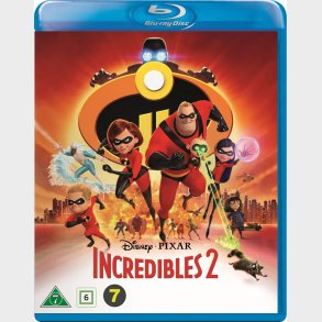 De Utrolige 2 / The Incredibles 2 - Disney Pixar - Blu-Ray