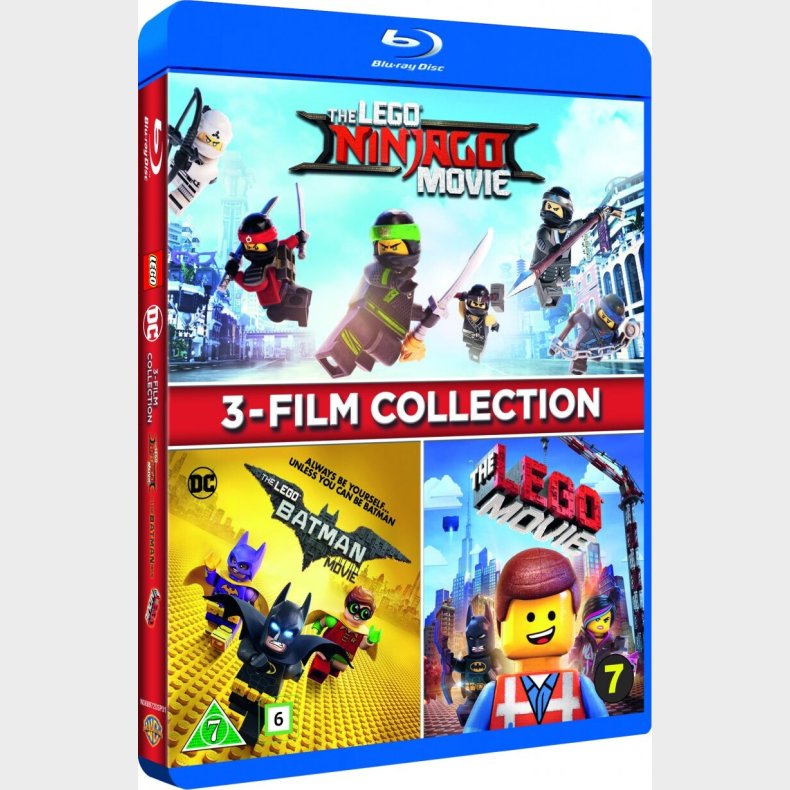 The Lego Ninjago Movie // The Lego Batman Movie // The Lego Movie - Blu-Ray