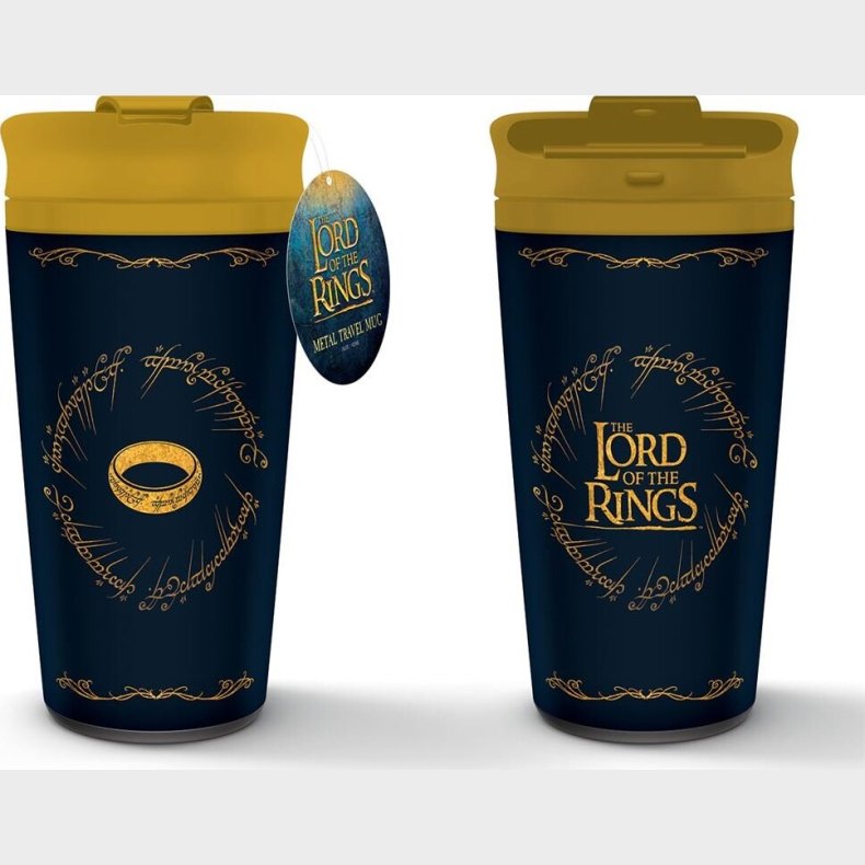 The Lord Of The Rings (the Ring) 16oz/450ml Metal Travel Mug
