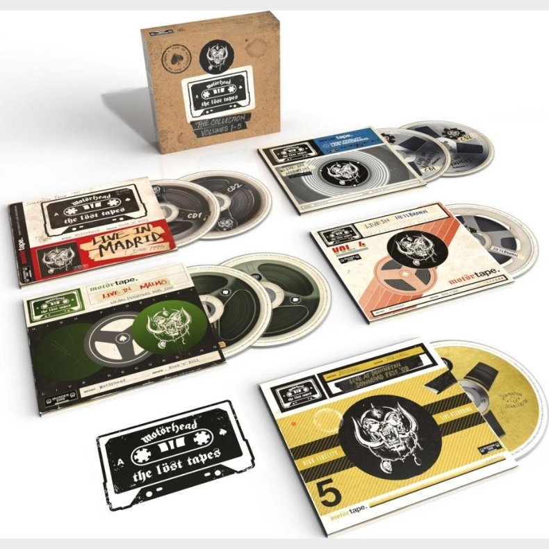 Motorhead - The L�st Tapes 1-5 - The Collection - CD