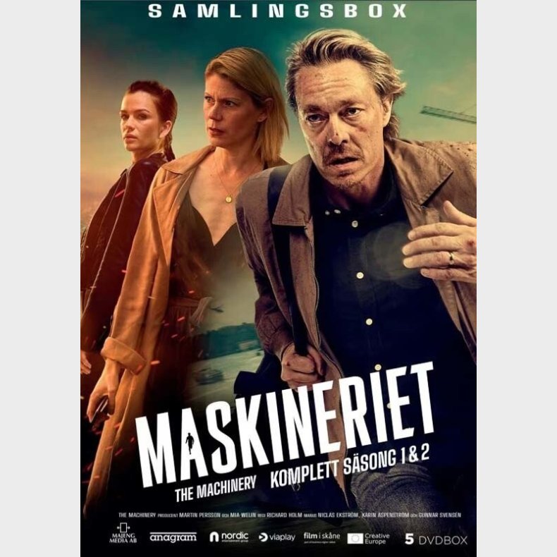 The Machinery / Maskineriet - Sson 1-2 - DVD - Tv-serie