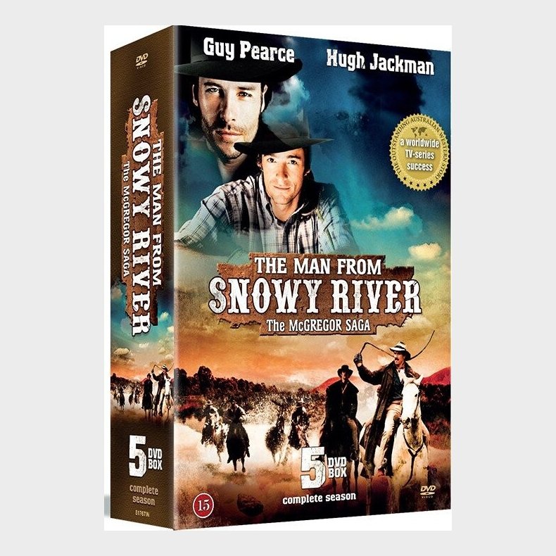 The Man From Snowy River - The Mcgregor Saga - DVD - Tv-serie