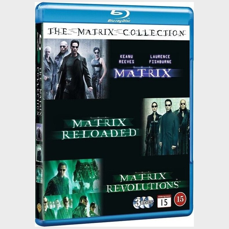The Matrix 1-3 Trilogy - Blu-Ray