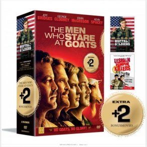The Men Who Stare At Goats // Buffalo Soldiers // Lesbian Vampire Killers - DVD - Film