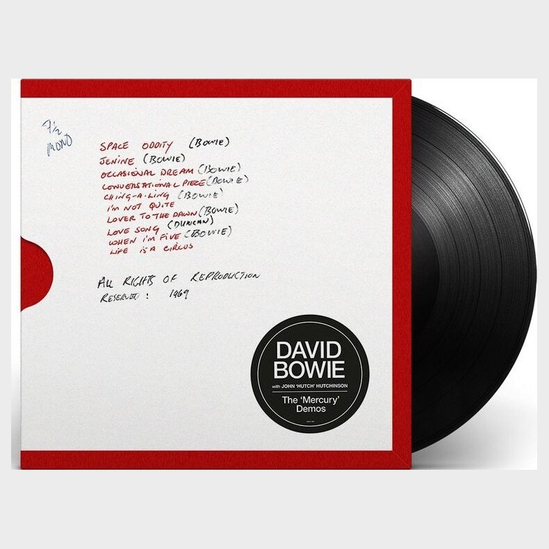 David Bowie - The Mercury Demos - Box - Vinyl Lp