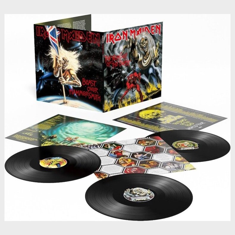 Iron Maiden - The Number Of The Beast Plus Beast Over Hammersmith - Limited Edition - Vinyl Lp