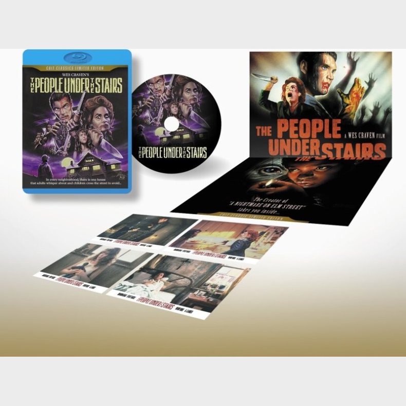 The People Under The Stairs / R�dslernes Hus - Blu-Ray