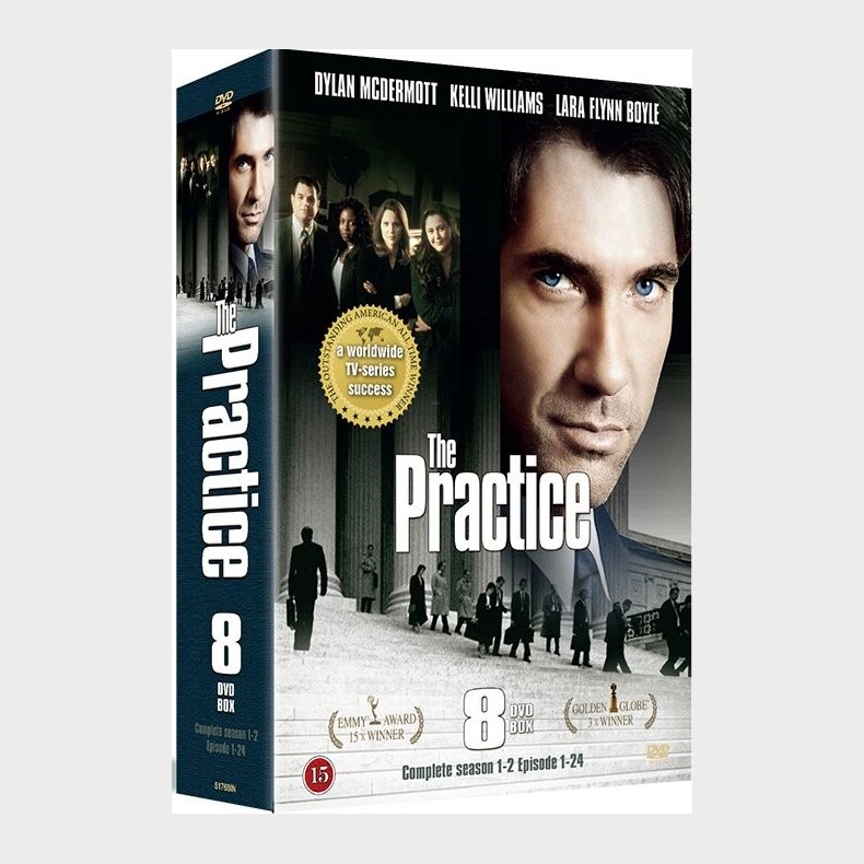 The Practice - Sson 1+2 - DVD - Tv-serie