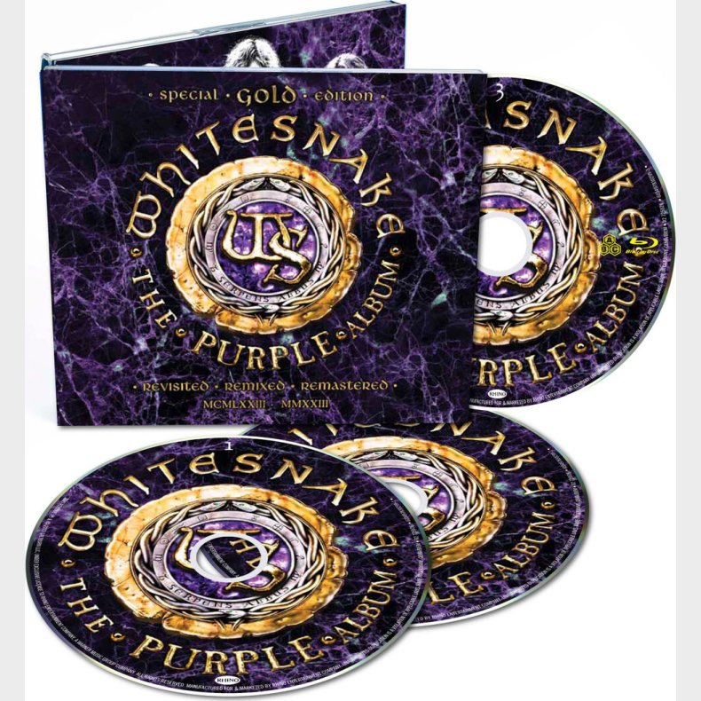 Whitesnake - The Purple Album: Special Gold (cd + Blu-ray) - CD