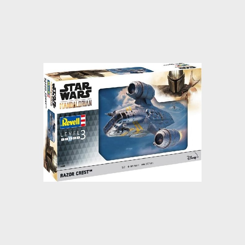 Revell - The Razor Crest - The Mandalorian - 1:72 - Level 3 - 06781