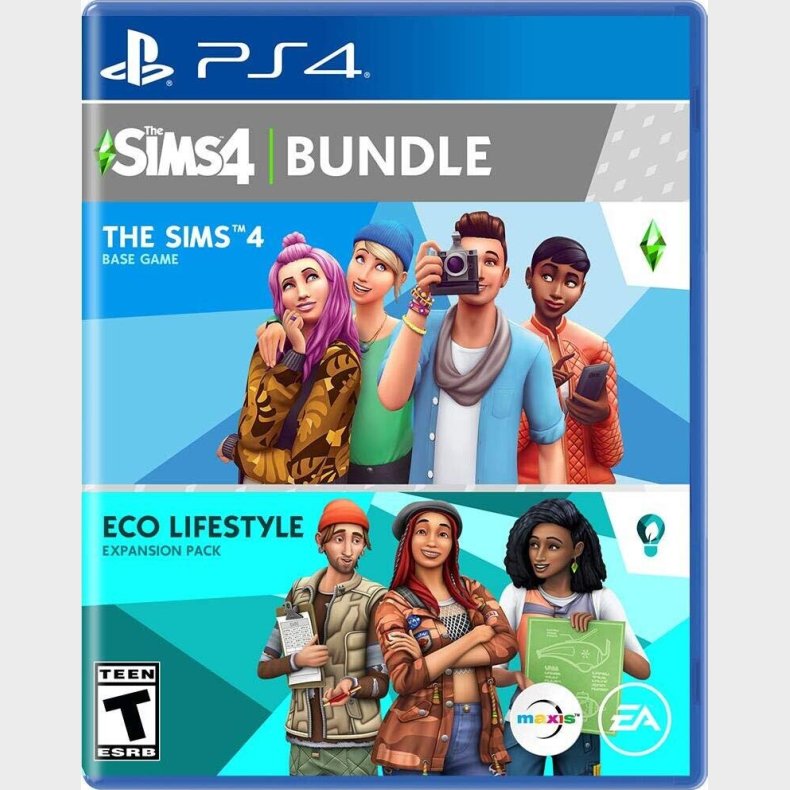 The Sims 4 + Eco Lifestyle Bundle (import) - PS4